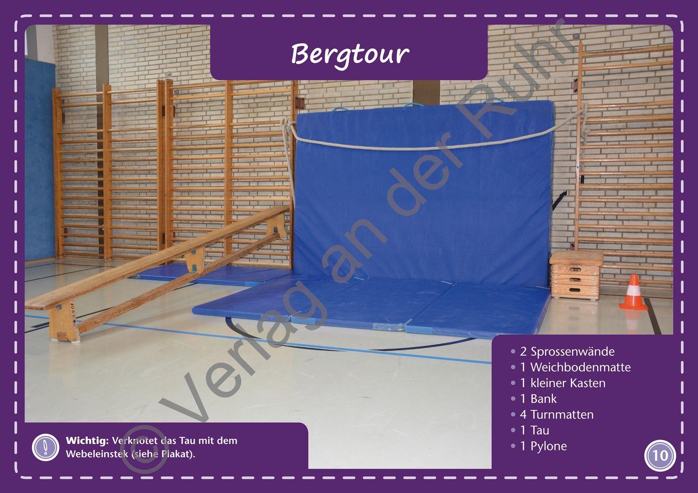 Beispielinhalt (Bild) Stationen-Fotokarten für den Sportunterricht - Klasse 3/4