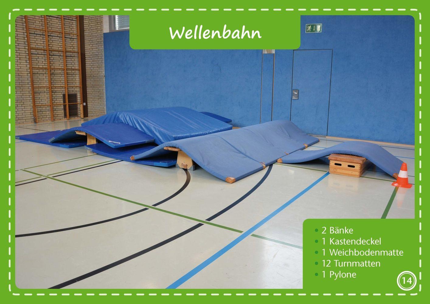 Beispielinhalt (Bild) Stationen-Fotokarten für den Sportunterricht - Klasse 1/2