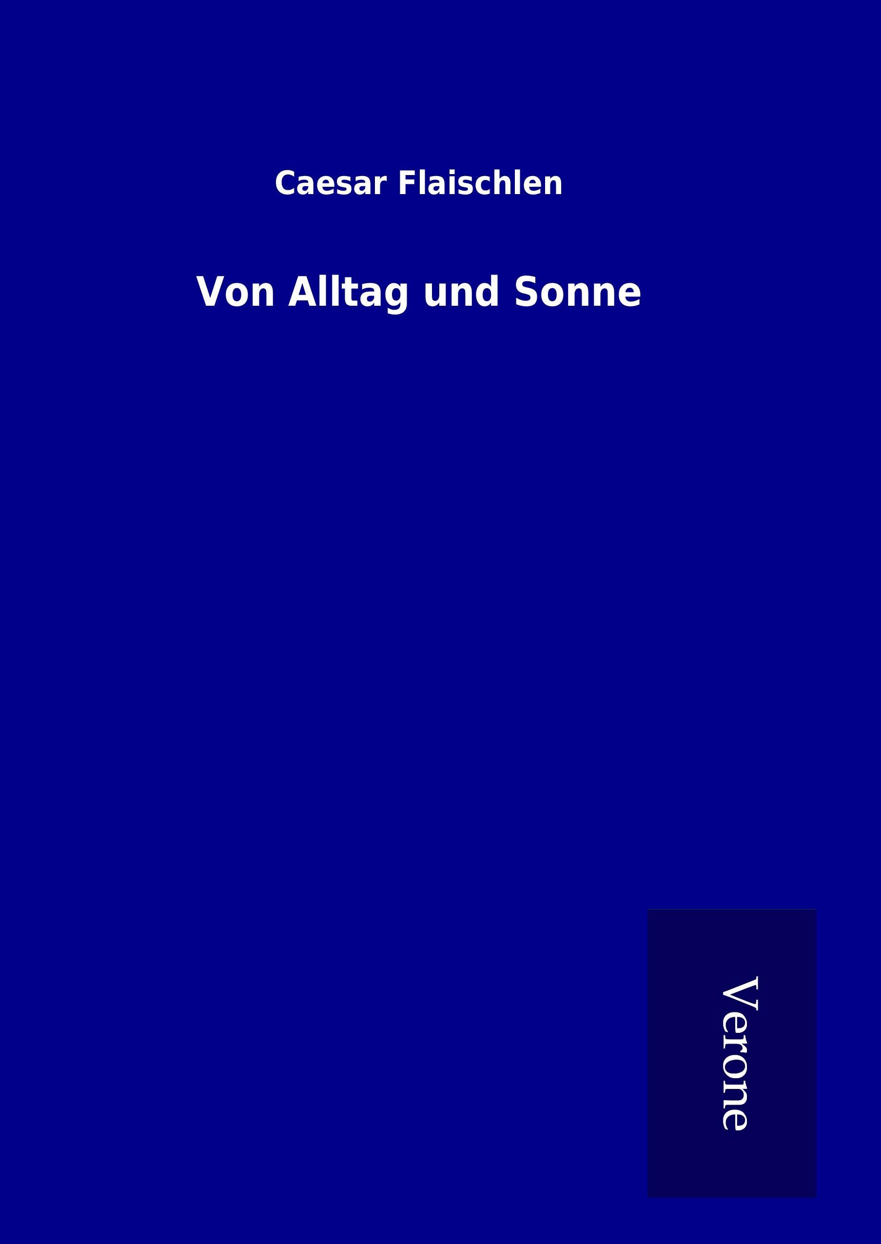 Vorderes Coverbild Von Alltag und Sonne