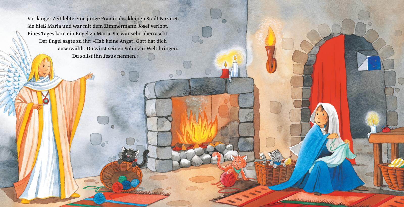 Beispielinhalt (Bild) Dein kleiner Begleiter: Die kleine Weihnachtsgeschichte