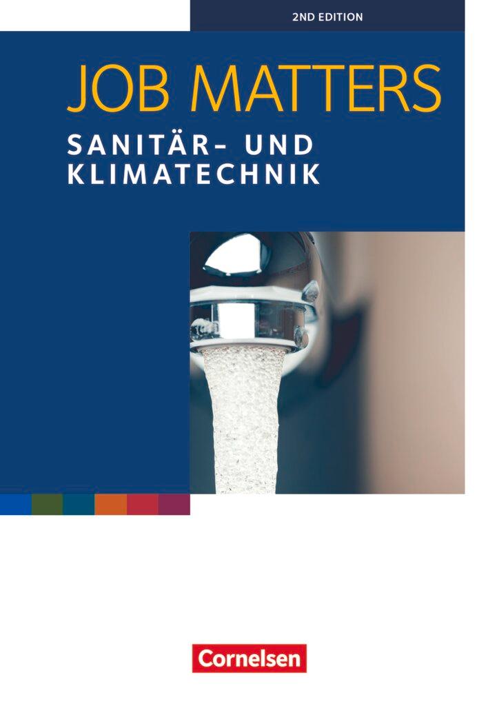 Vorderes Coverbild Job Matters A2 - Sanitär- und Klimatechnik. Arbeitsheft