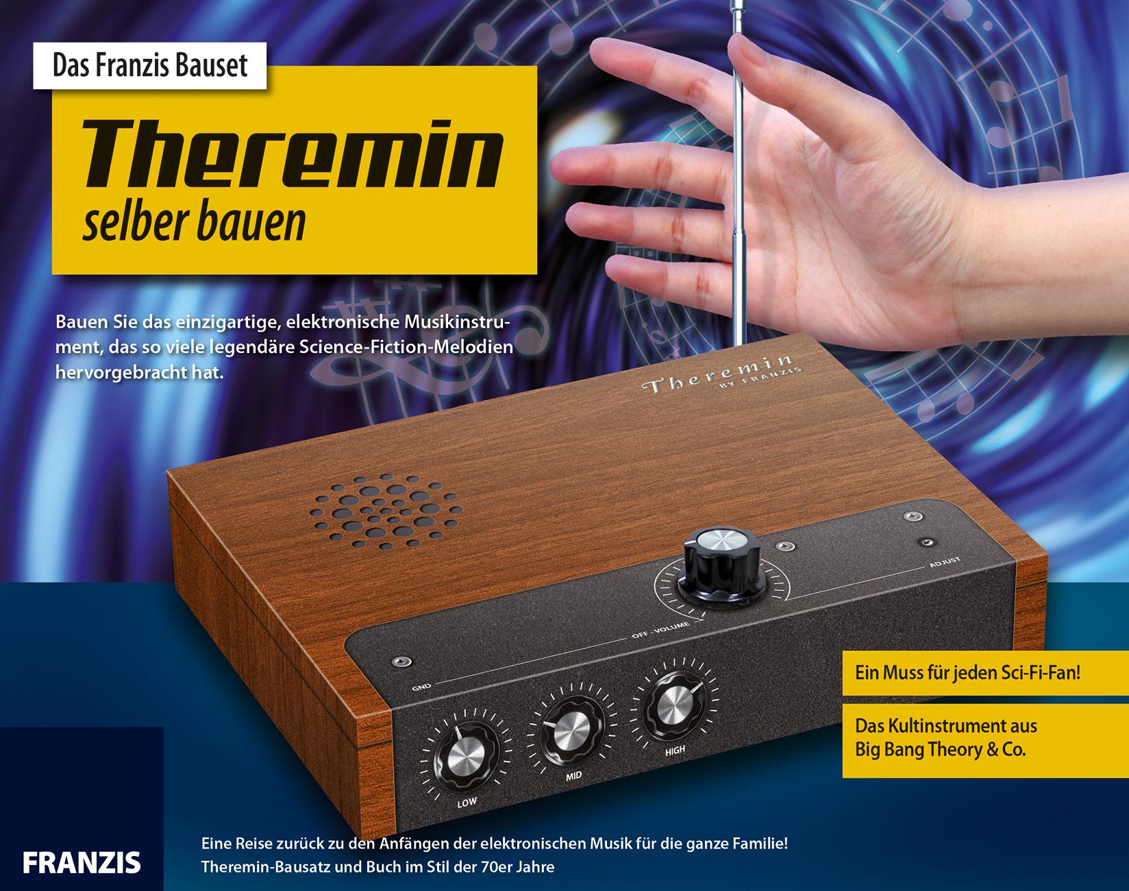 Vorderes Coverbild Theremin selber bauen