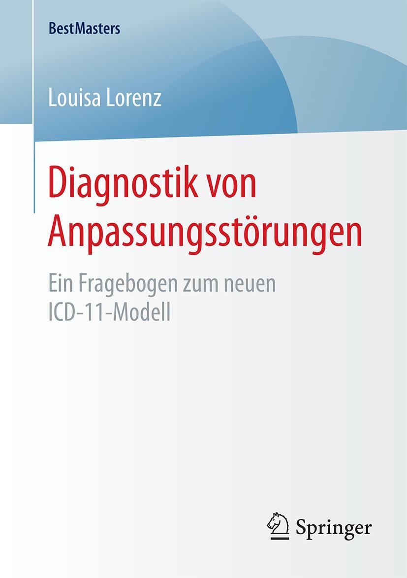 Vorderes Coverbild Diagnostik von Anpassungsstörungen