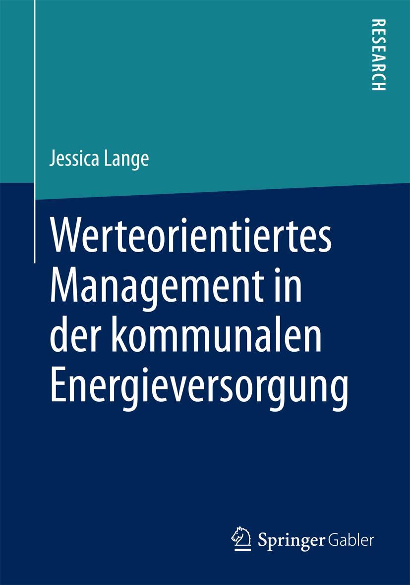 Vorderes Coverbild Werteorientiertes Management in der kommunalen Energieversorgung