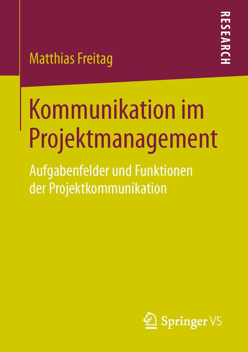 Vorderes Coverbild Kommunikation im Projektmanagement