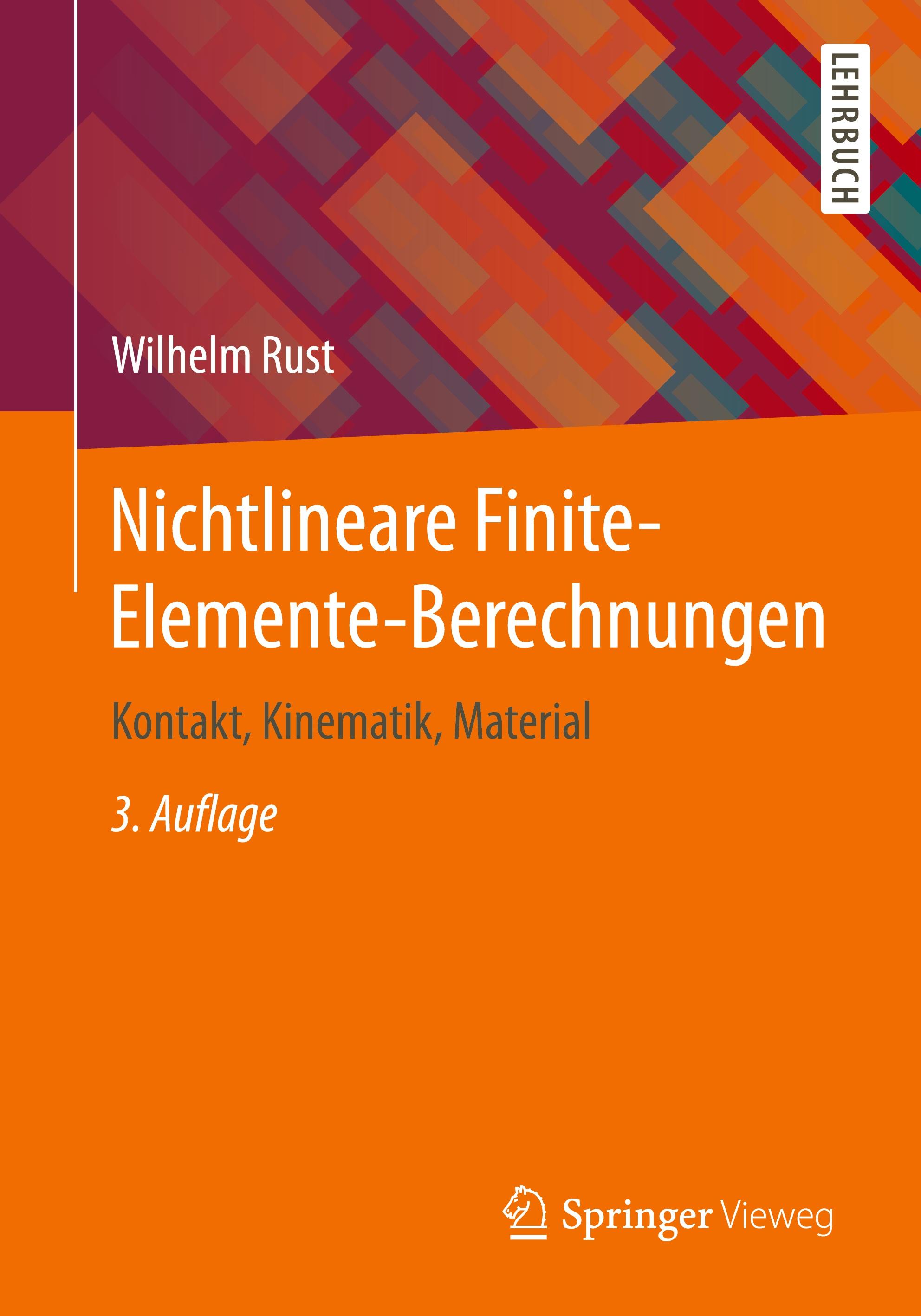 Vorderes Coverbild Nichtlineare Finite-Elemente-Berechnungen