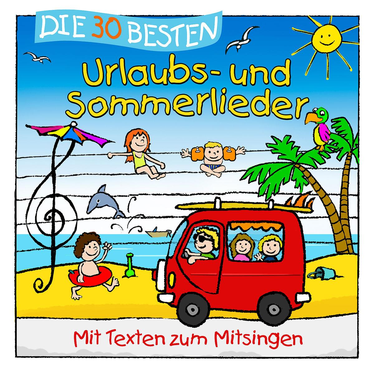 Vorderes Coverbild Die 30 besten Urlaubs- und Sommerlieder