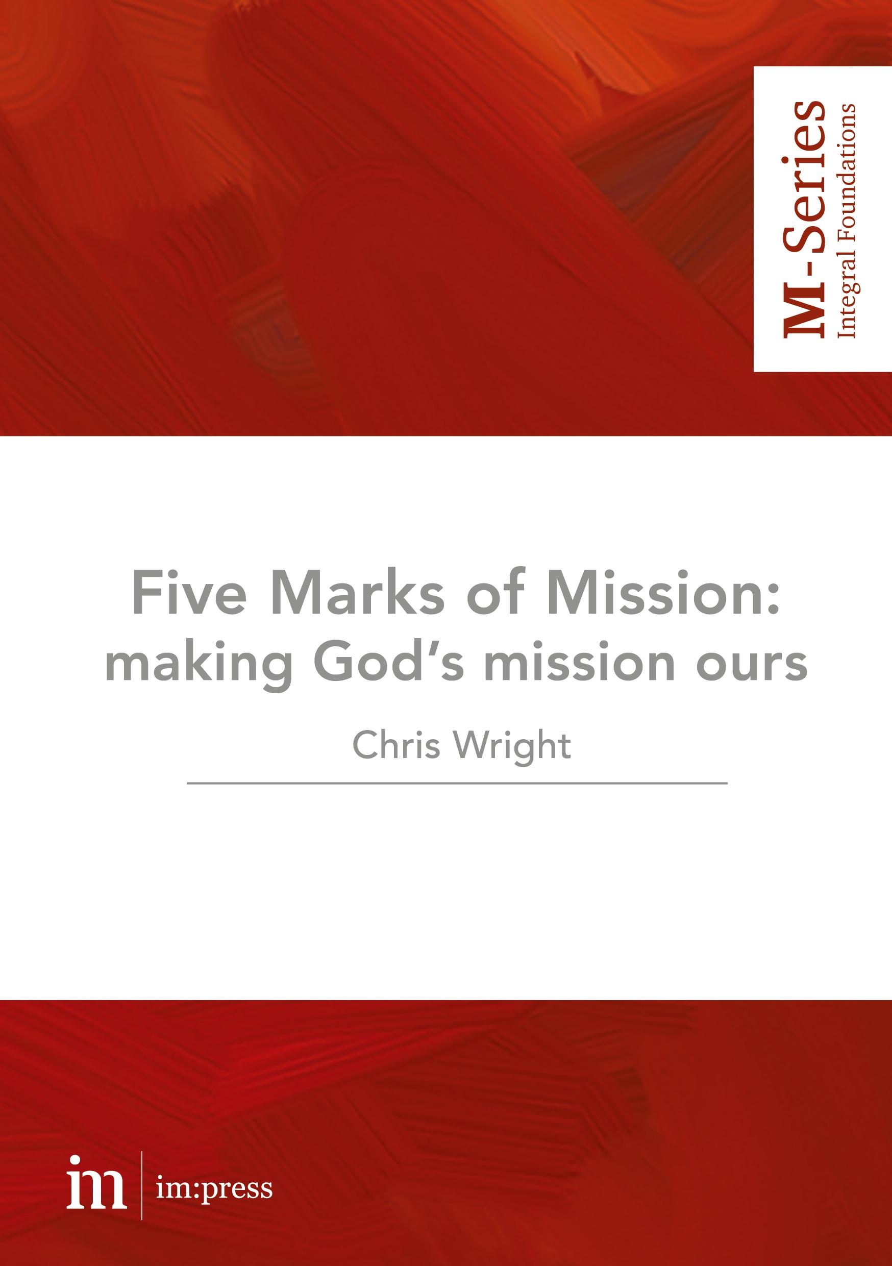 Vorderes Coverbild The Five Marks of Mission