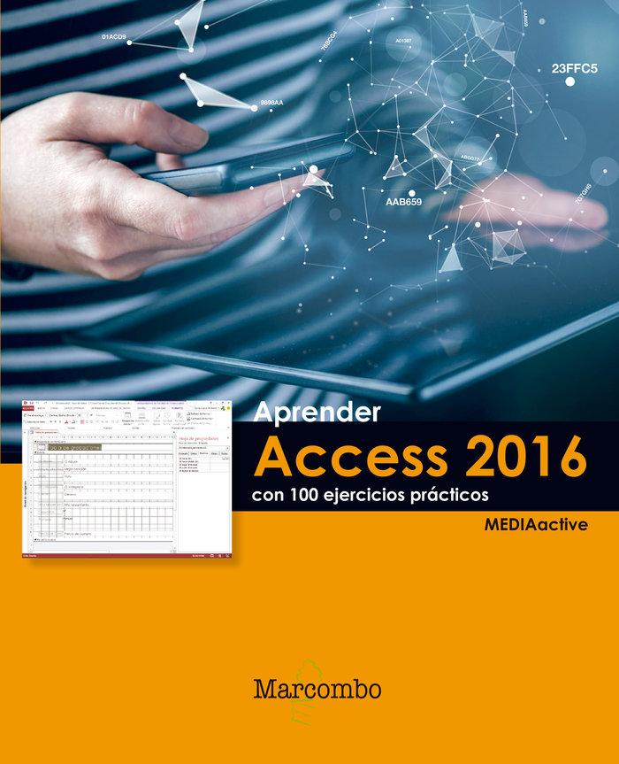 Vorderes Coverbild Aprender Access 2016 : con 100 ejercicios prácticos