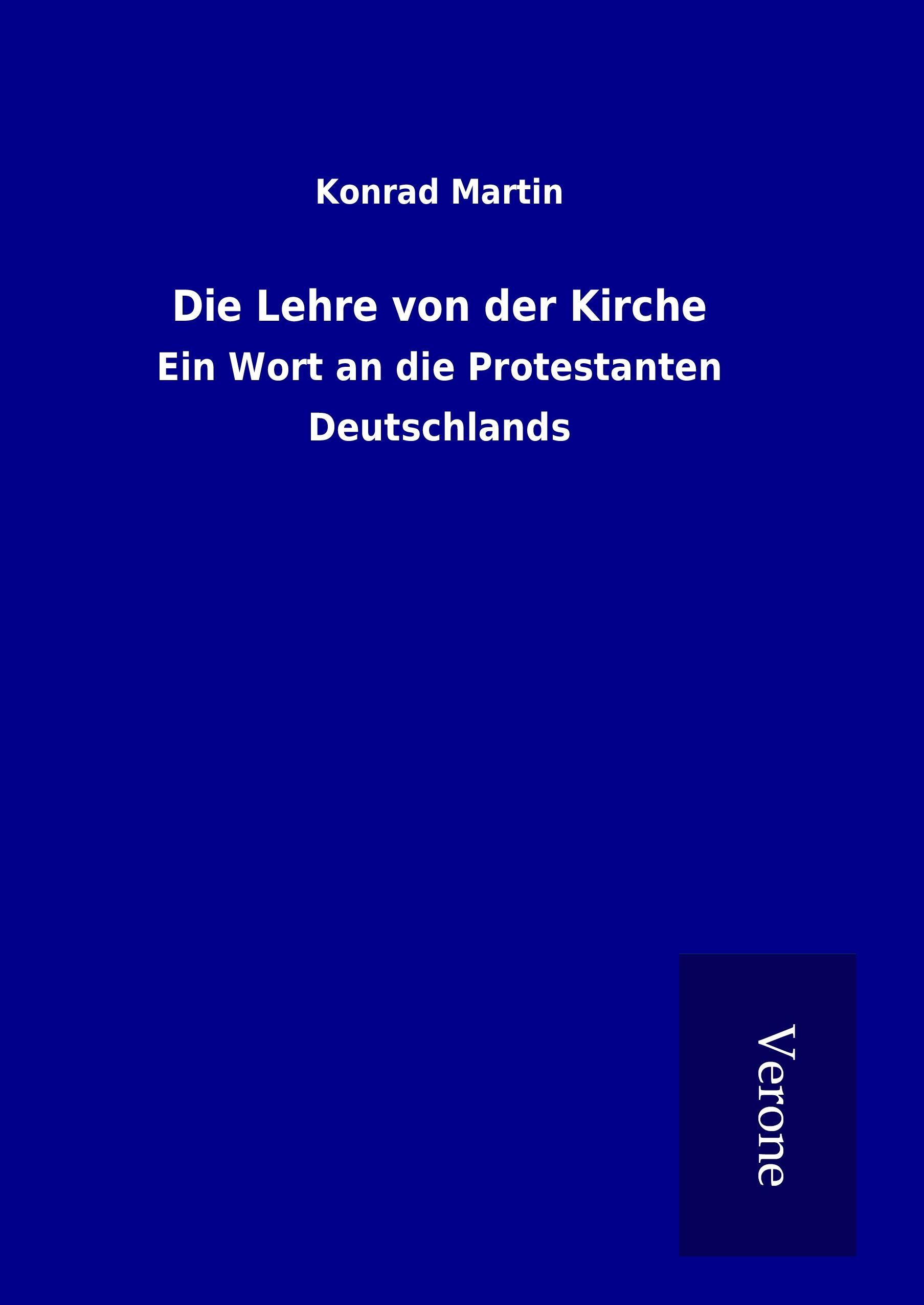 Vorderes Coverbild Die Lehre von der Kirche