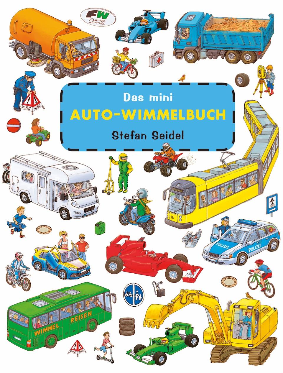 Vorderes Coverbild Das mini Auto Wimmelbuch