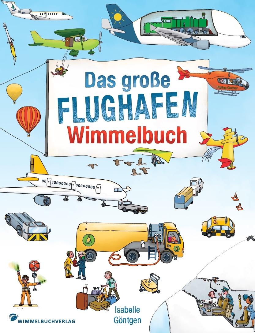 Vorderes Coverbild Flughafen Wimmelbuch