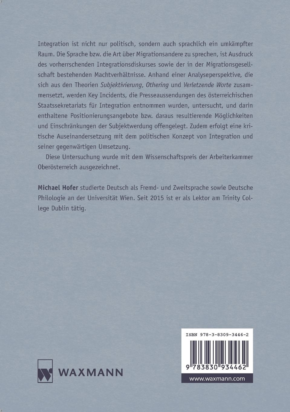 Rückseitencover Integration, das sind die Anderen