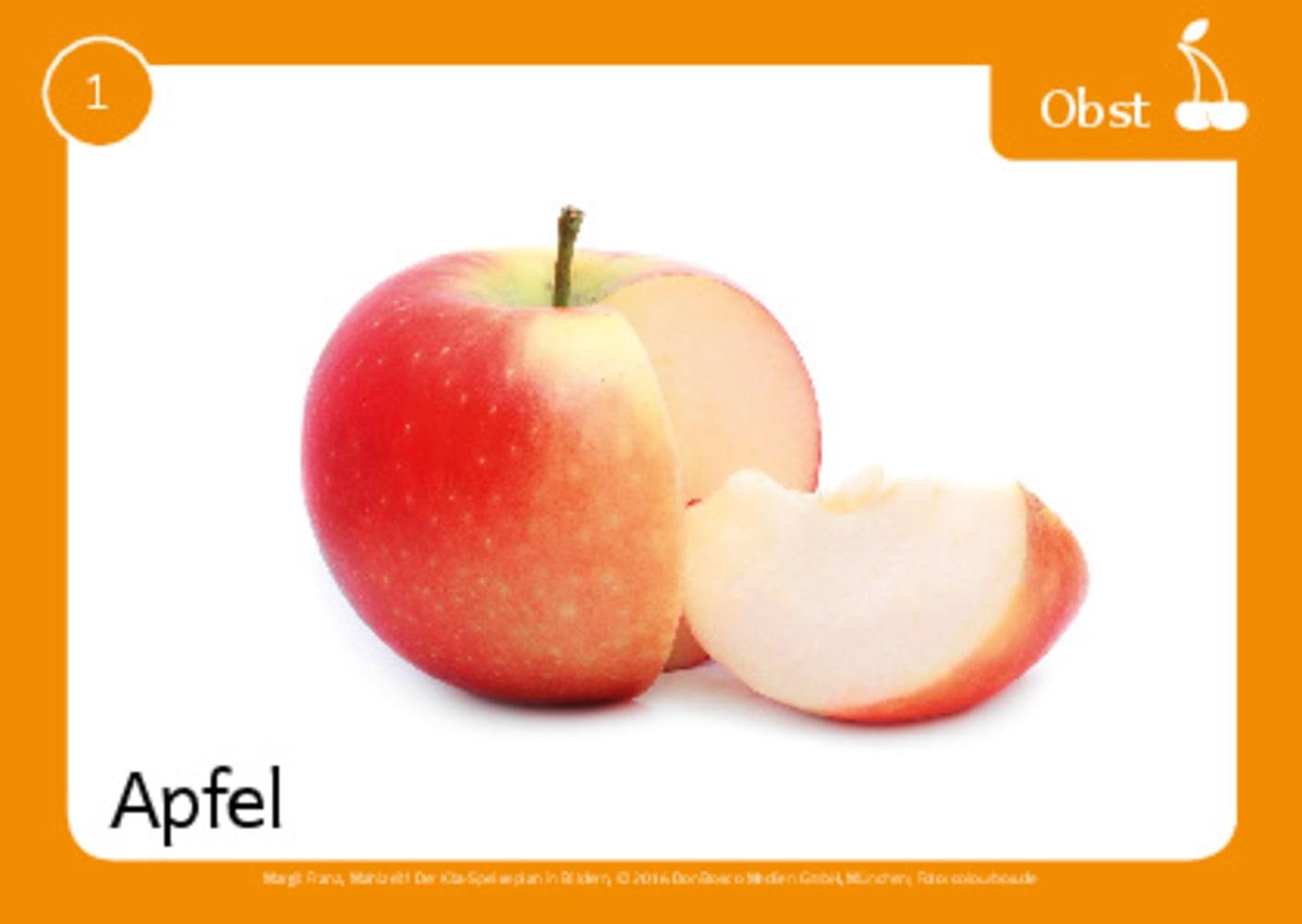 Beispielinhalt (Bild) Mahlzeit! Der Kita-Speiseplan in Bildern