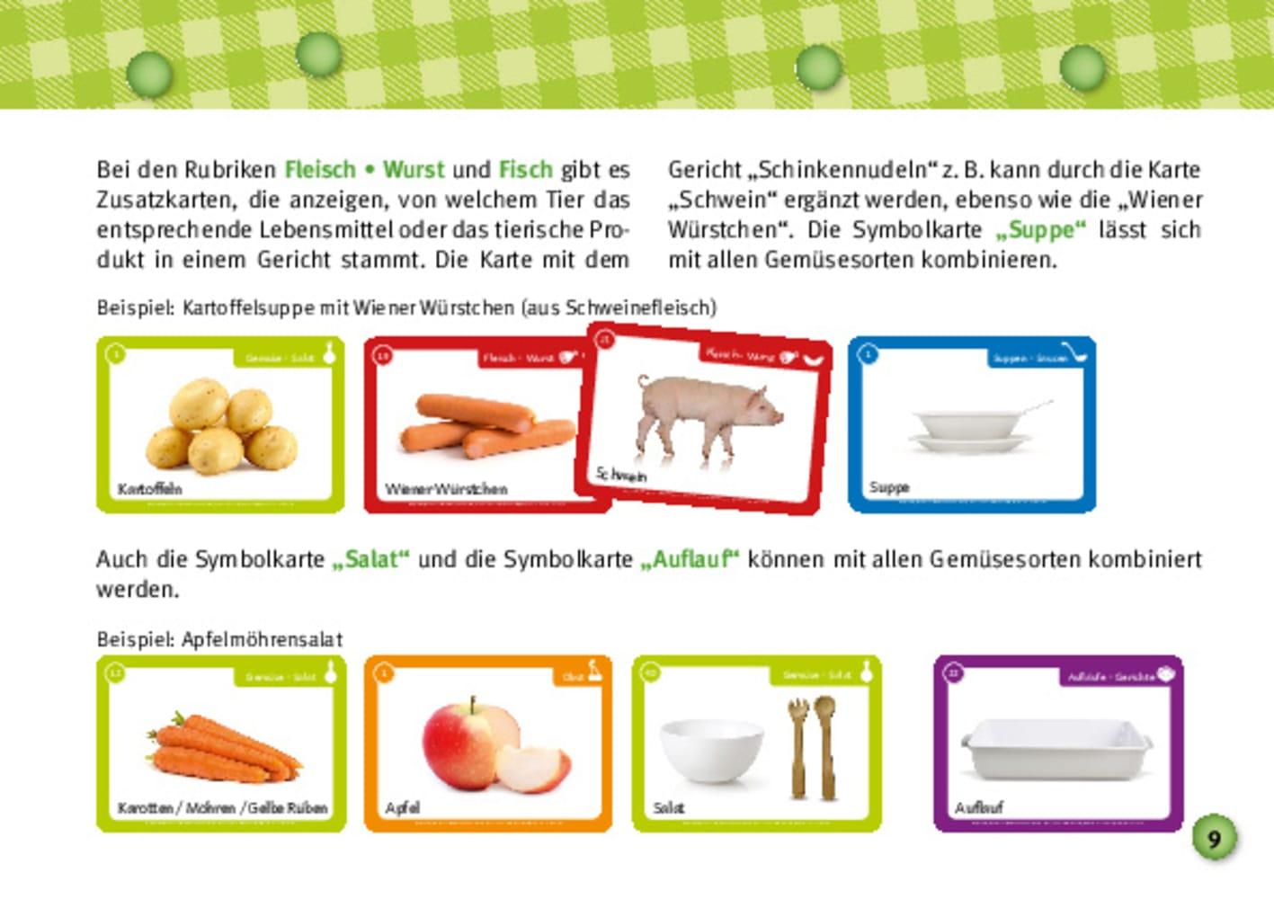 Beispielinhalt (Bild) Mahlzeit! Der Kita-Speiseplan in Bildern