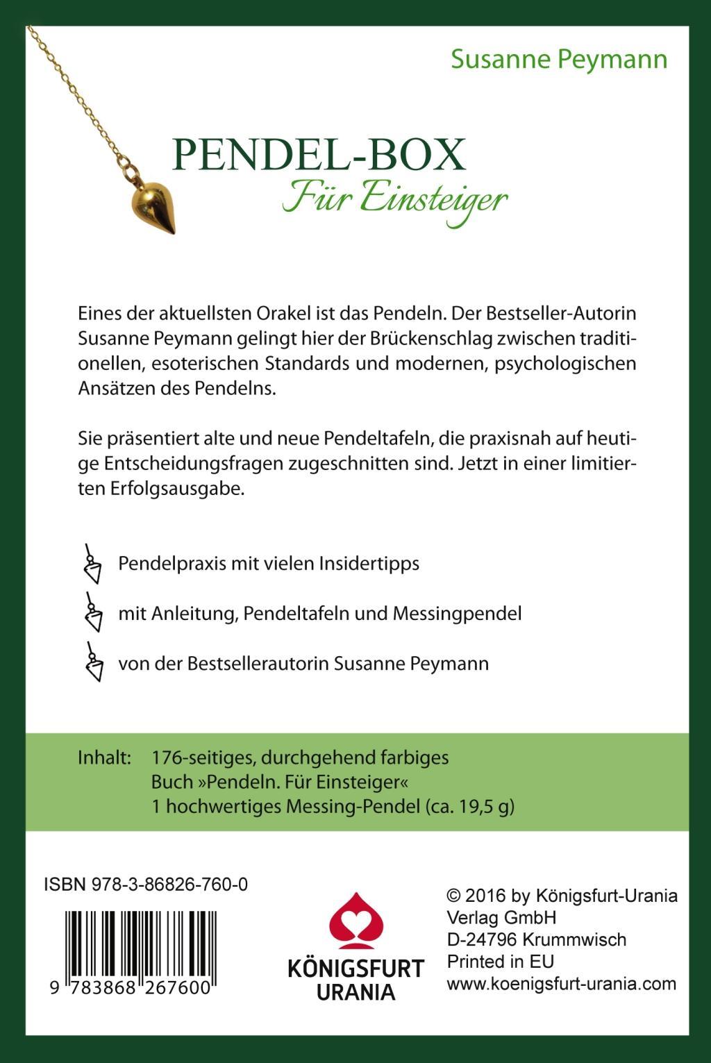 Beispielinhalt (Bild) Pendel-Box. Für Einsteiger