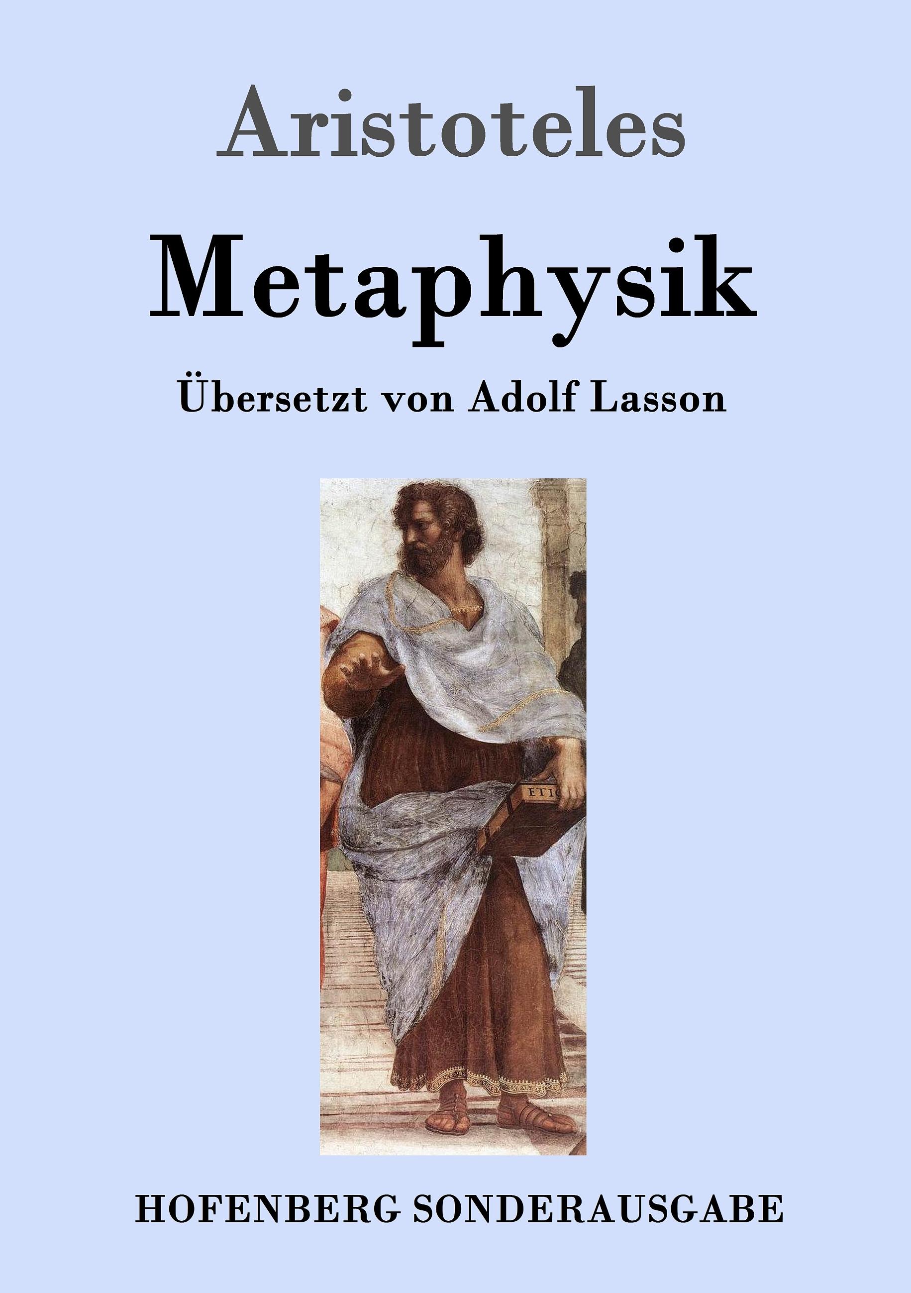 Vorderes Coverbild Metaphysik