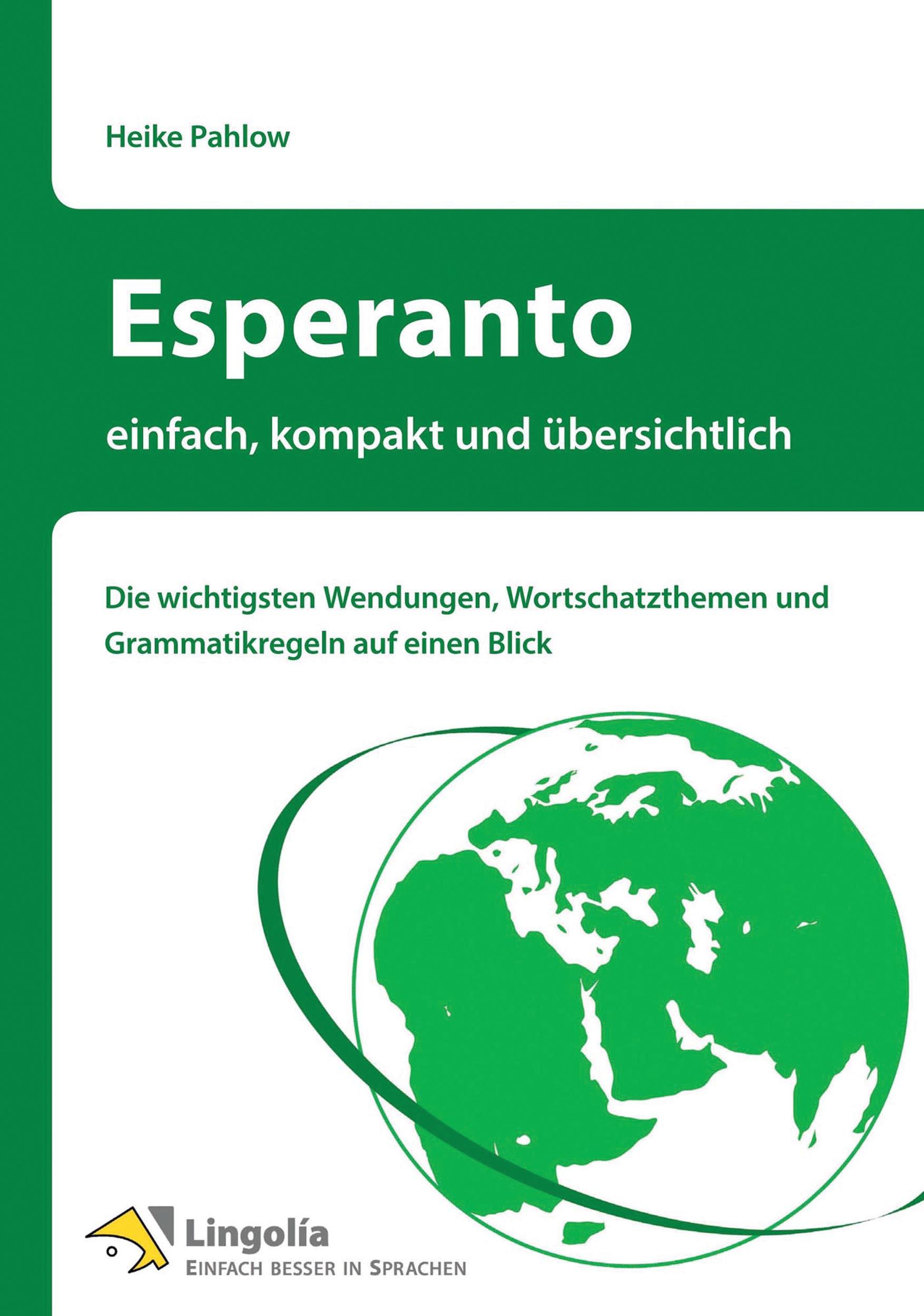 Vorderes Coverbild Esperanto - einfach, kompakt und übersichtlich