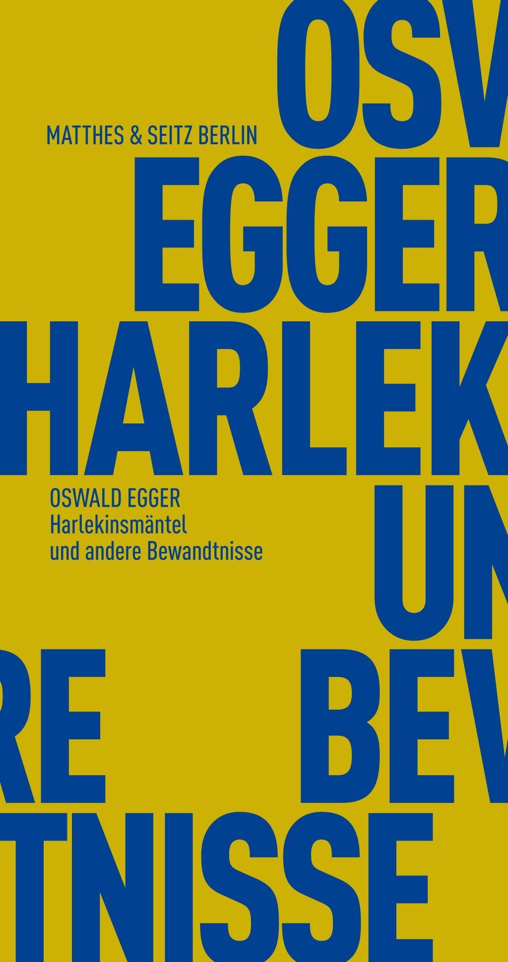 Vorderes Coverbild Harlekinsmäntel und andere Bewandtnisse
