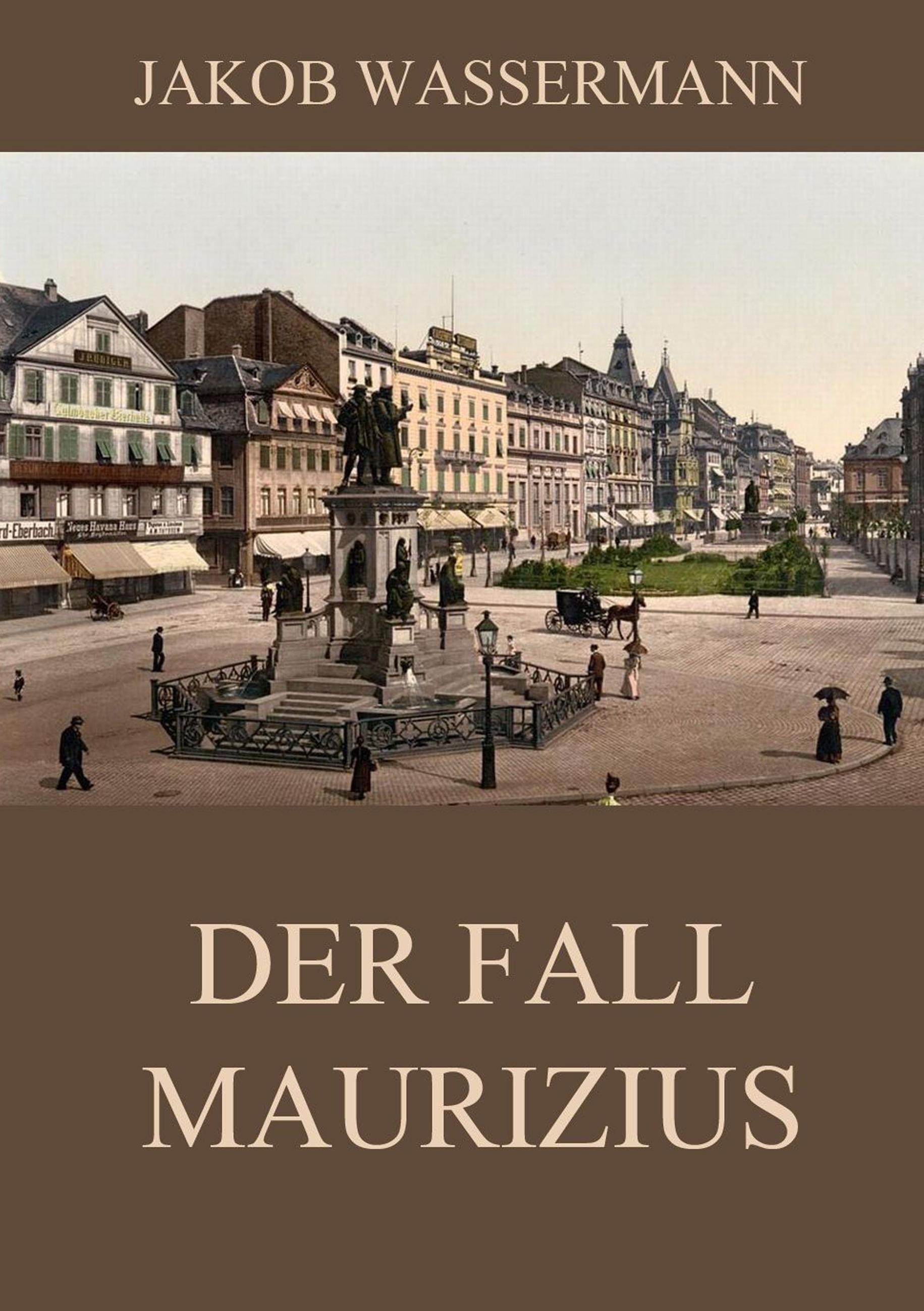 Vorderes Coverbild Der Fall Maurizius