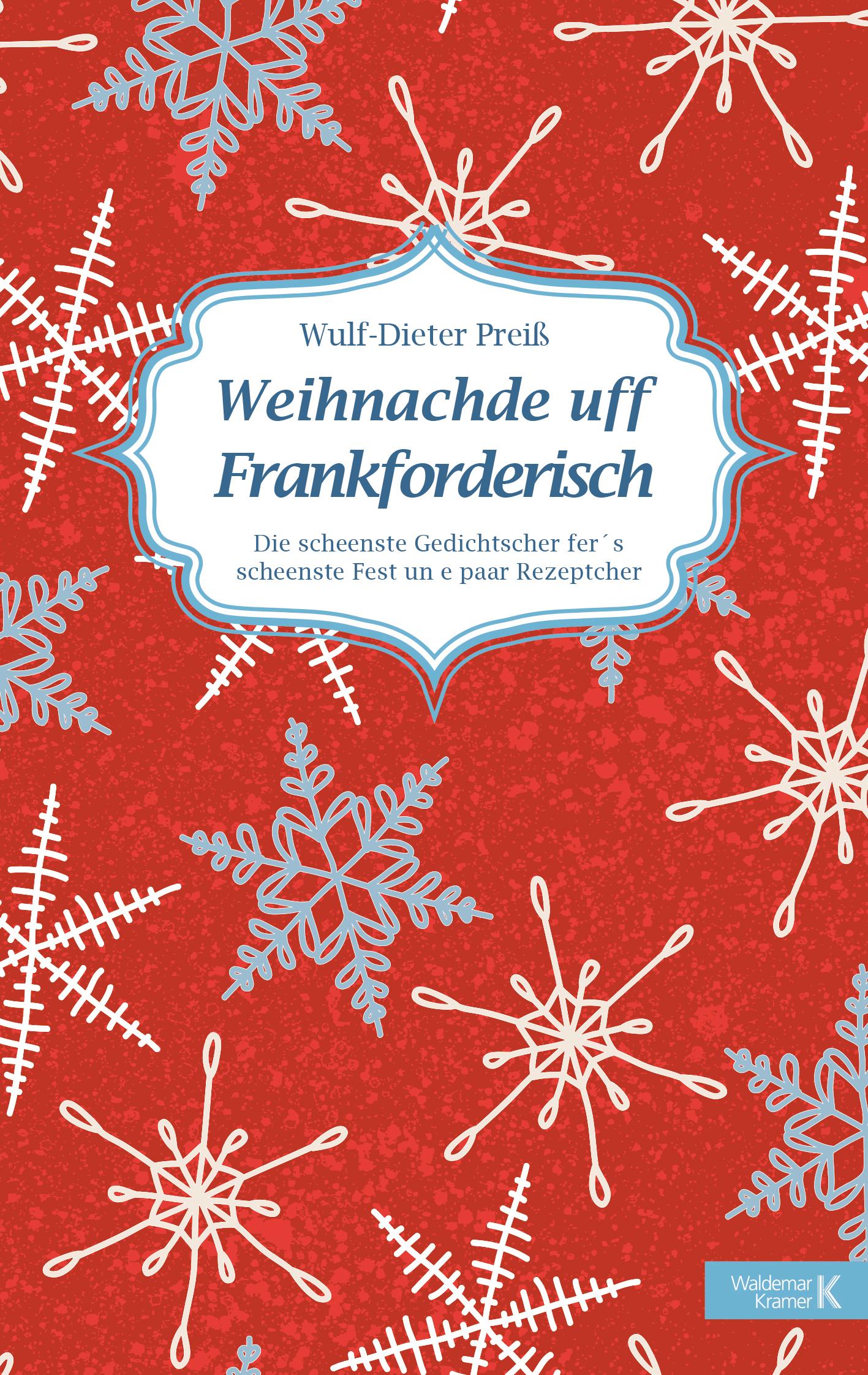 Vorderes Coverbild Weihnachde uff Frankforderisch