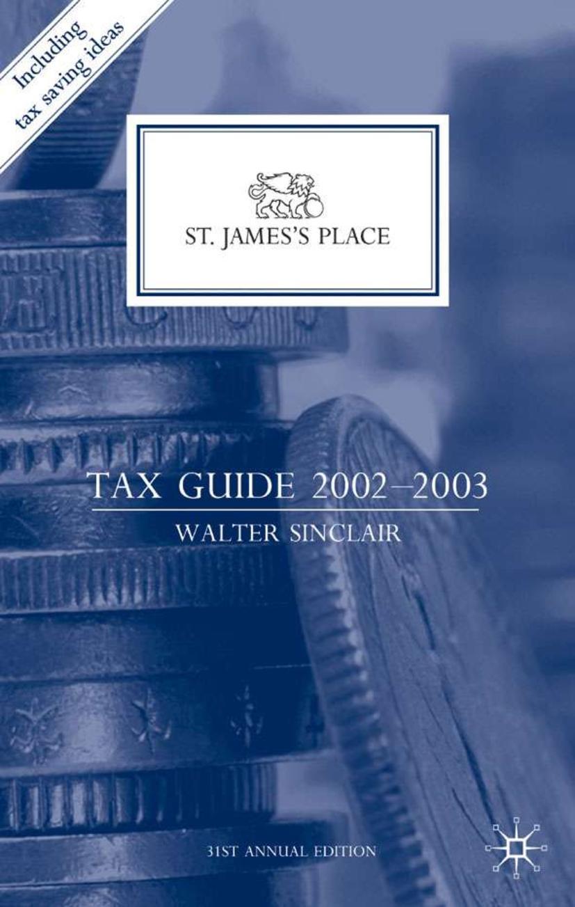 Vorderes Coverbild St. James's Place Tax Guide 2002-2003