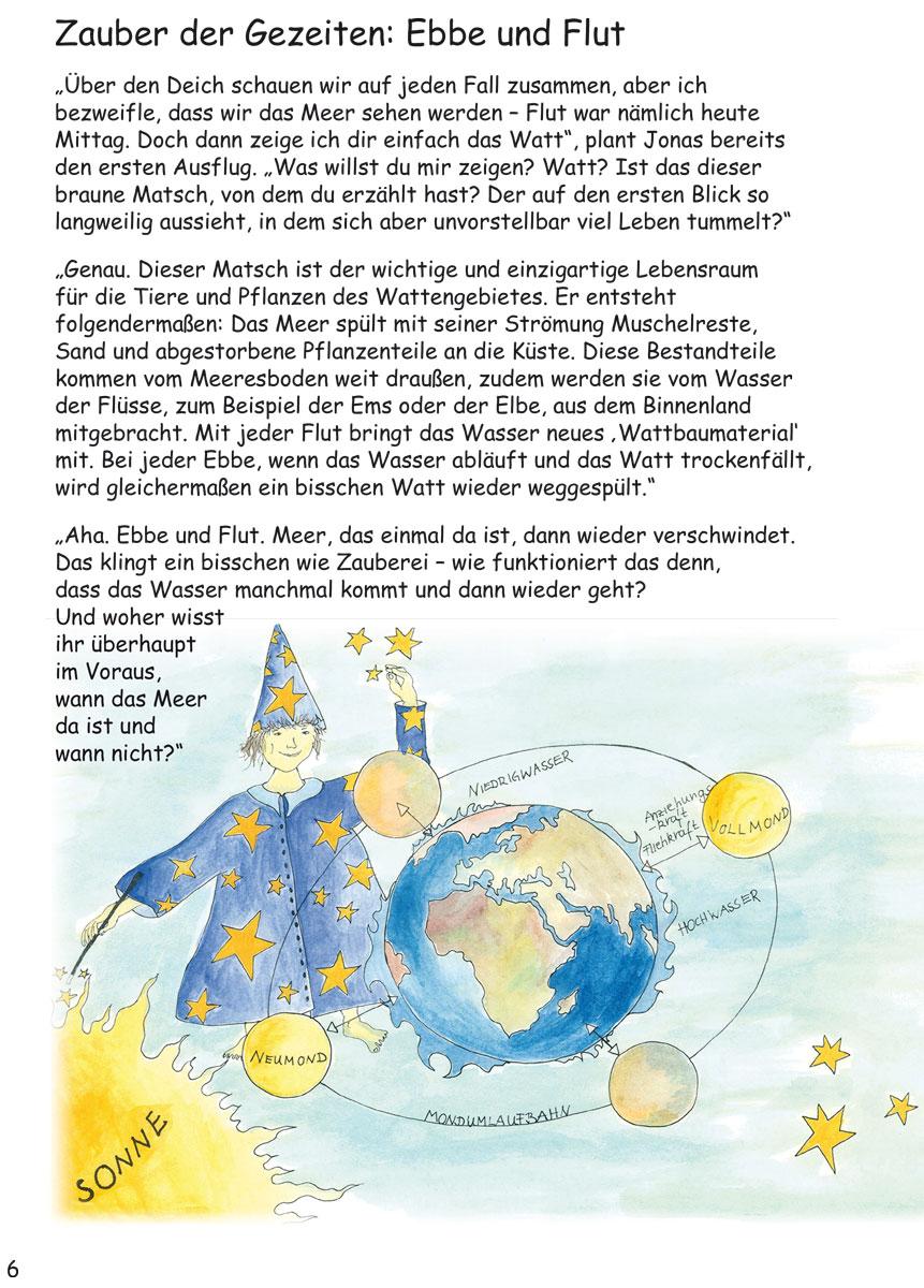 Beispielinhalt (Bild) Handbuch für kleine Wattforscher