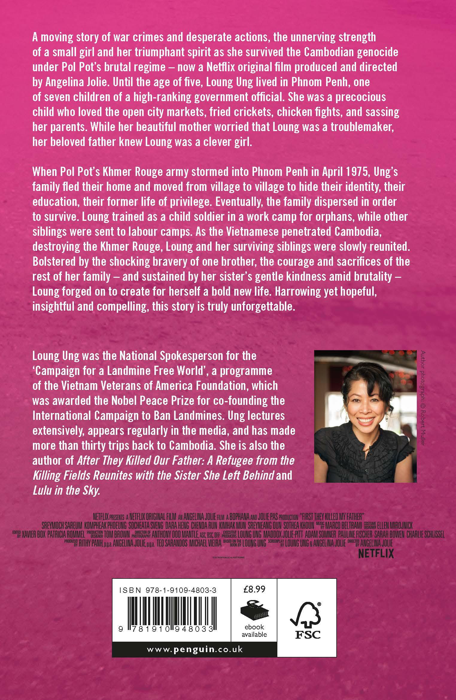 Rückseitencover First They Killed My Father