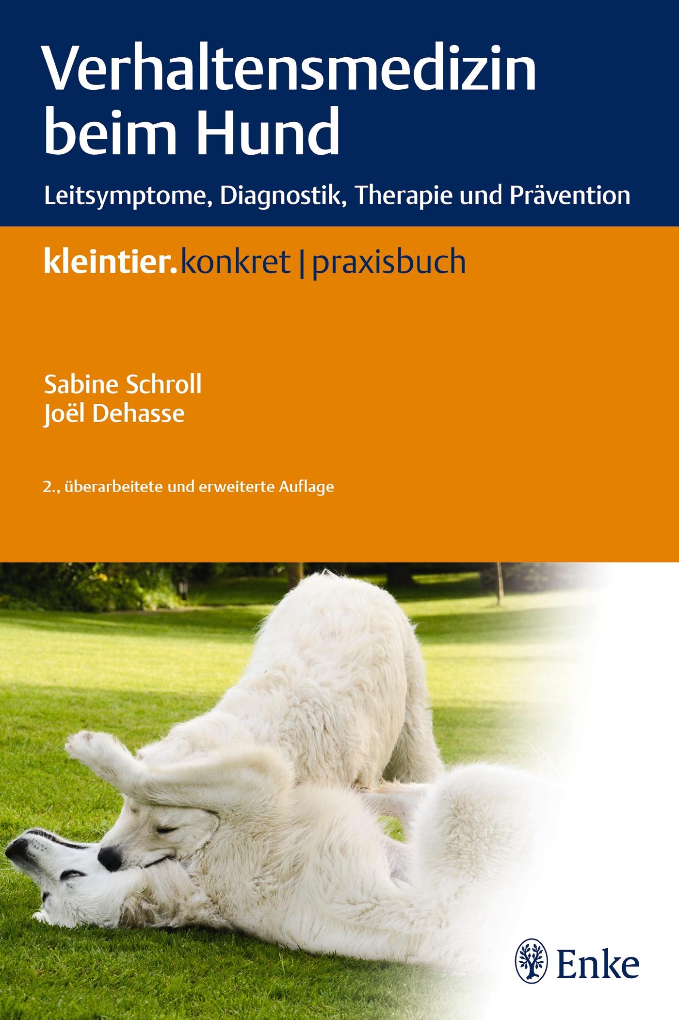 Vorderes Coverbild Verhaltensmedizin beim Hund
