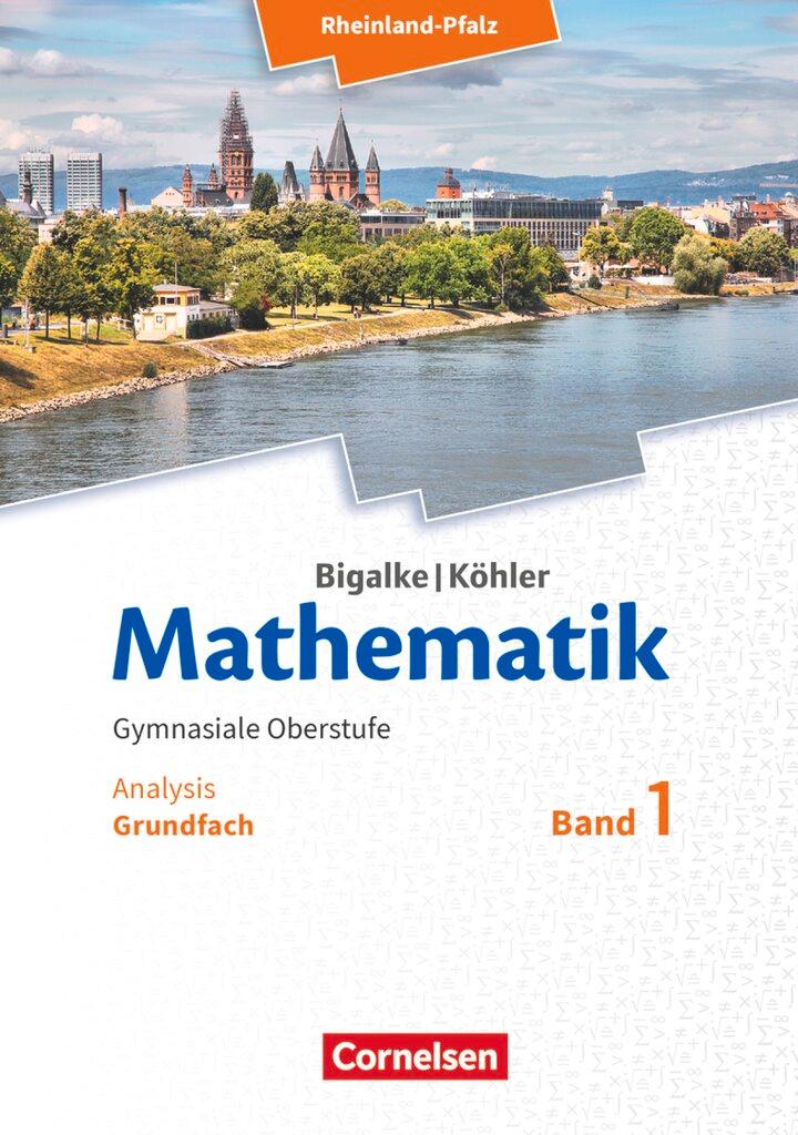 Vorderes Coverbild Mathematik Sekundarstufe II - Rheinland-Pfalz. Grundfach Band 1 - Analysis
