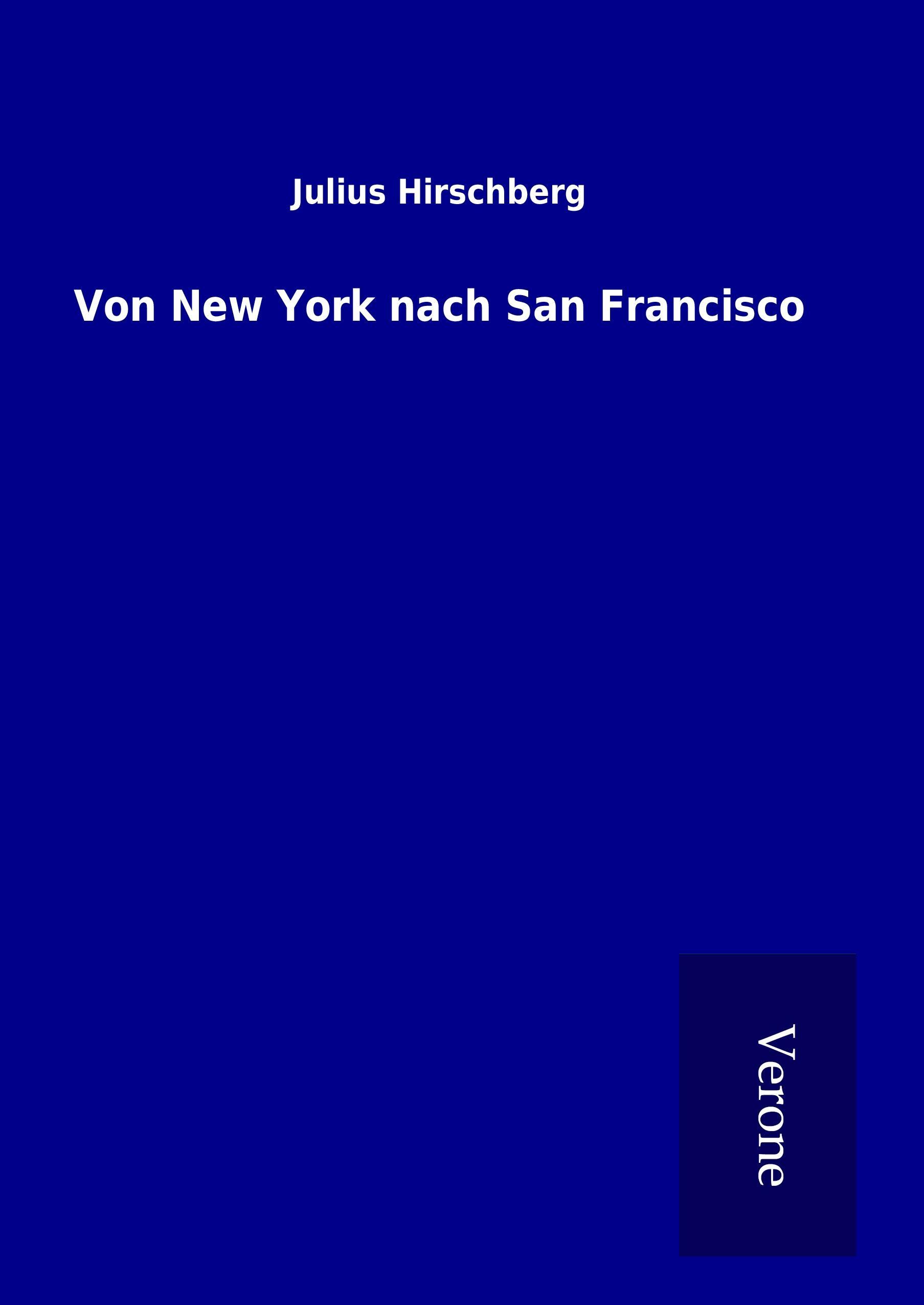 Vorderes Coverbild Von New York nach San Francisco