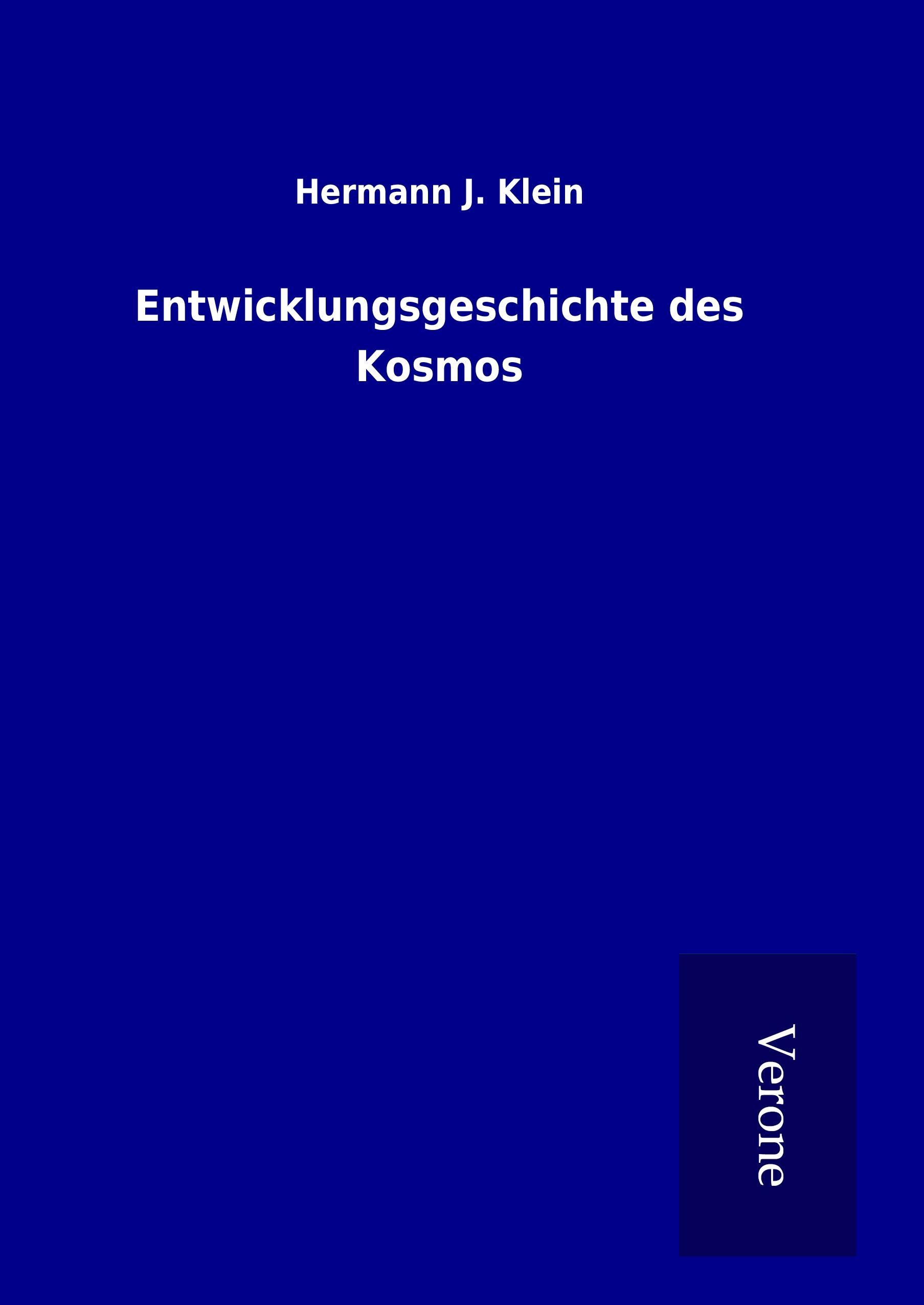 Vorderes Coverbild Entwicklungsgeschichte des Kosmos