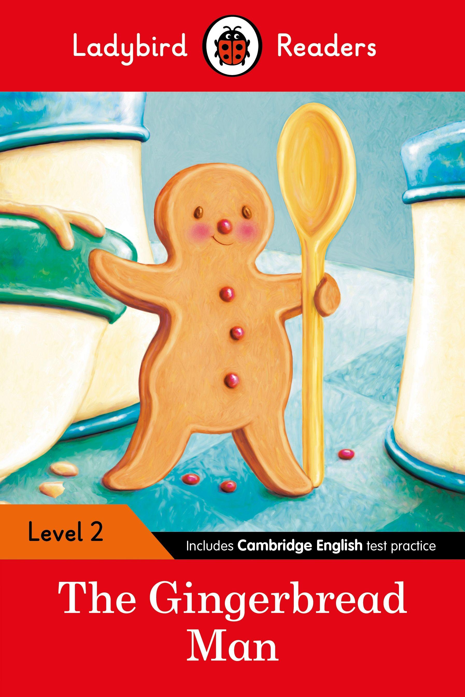 Vorderes Coverbild Ladybird Readers Level 2 - The Gingerbread Man (ELT Graded Reader)