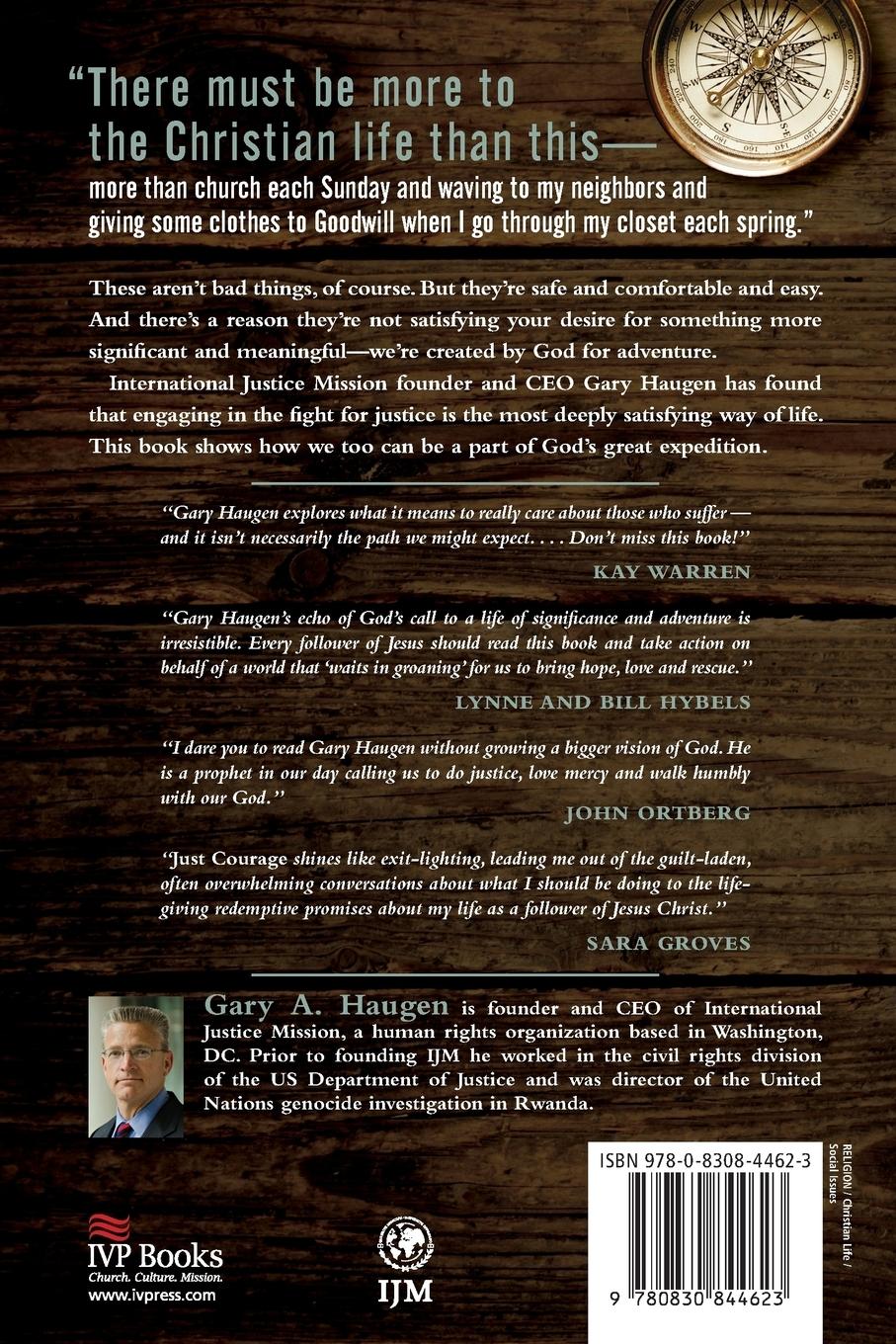 Rückseitencover Just Courage