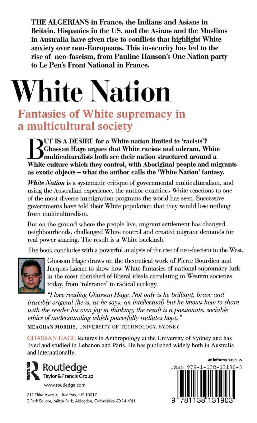 Rückseitencover White Nation