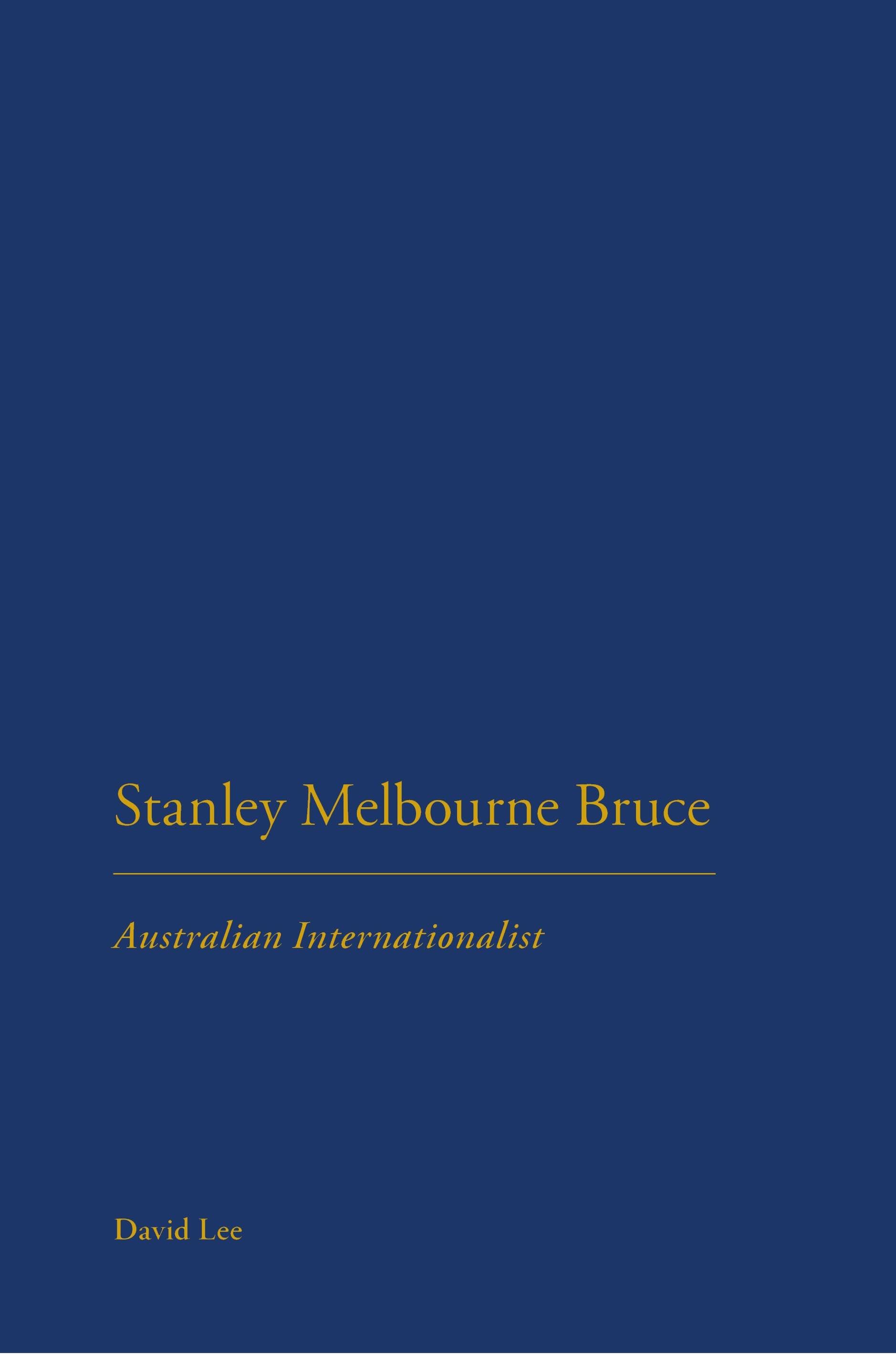 Vorderes Coverbild Stanley Melbourne Bruce