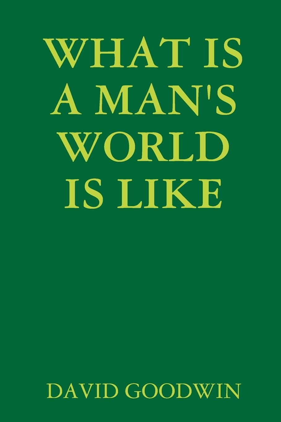 Vorderes Coverbild WHAT IS A MAN'S WORLD IS LIKE