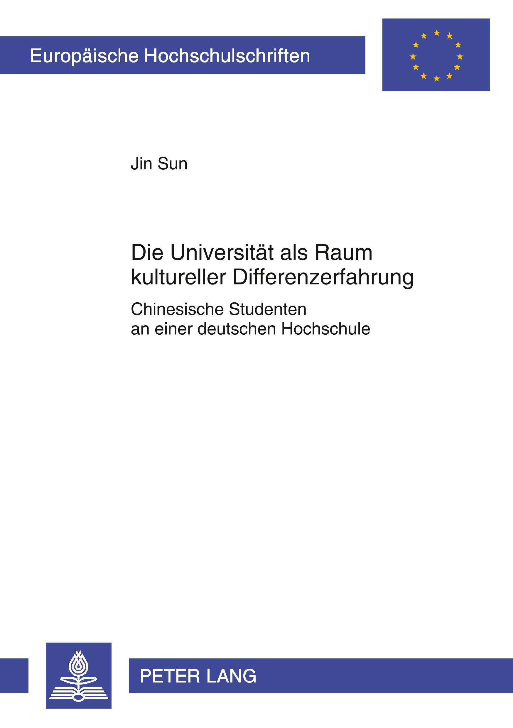 Vorderes Coverbild Die Universität als Raum kultureller Differenzerfahrung