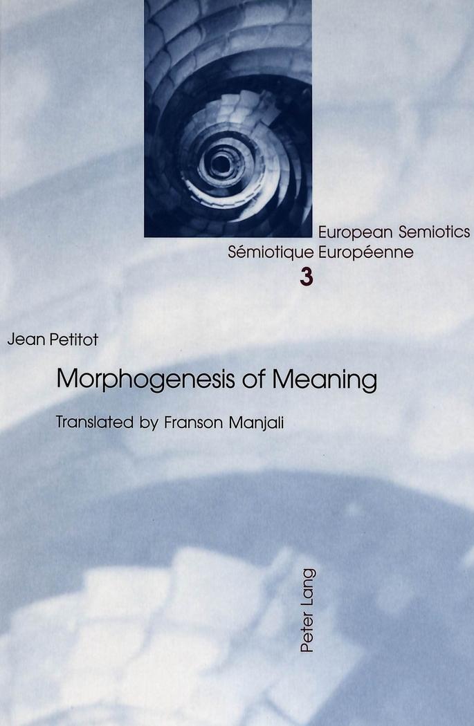 Vorderes Coverbild Morphogenesis of Meaning