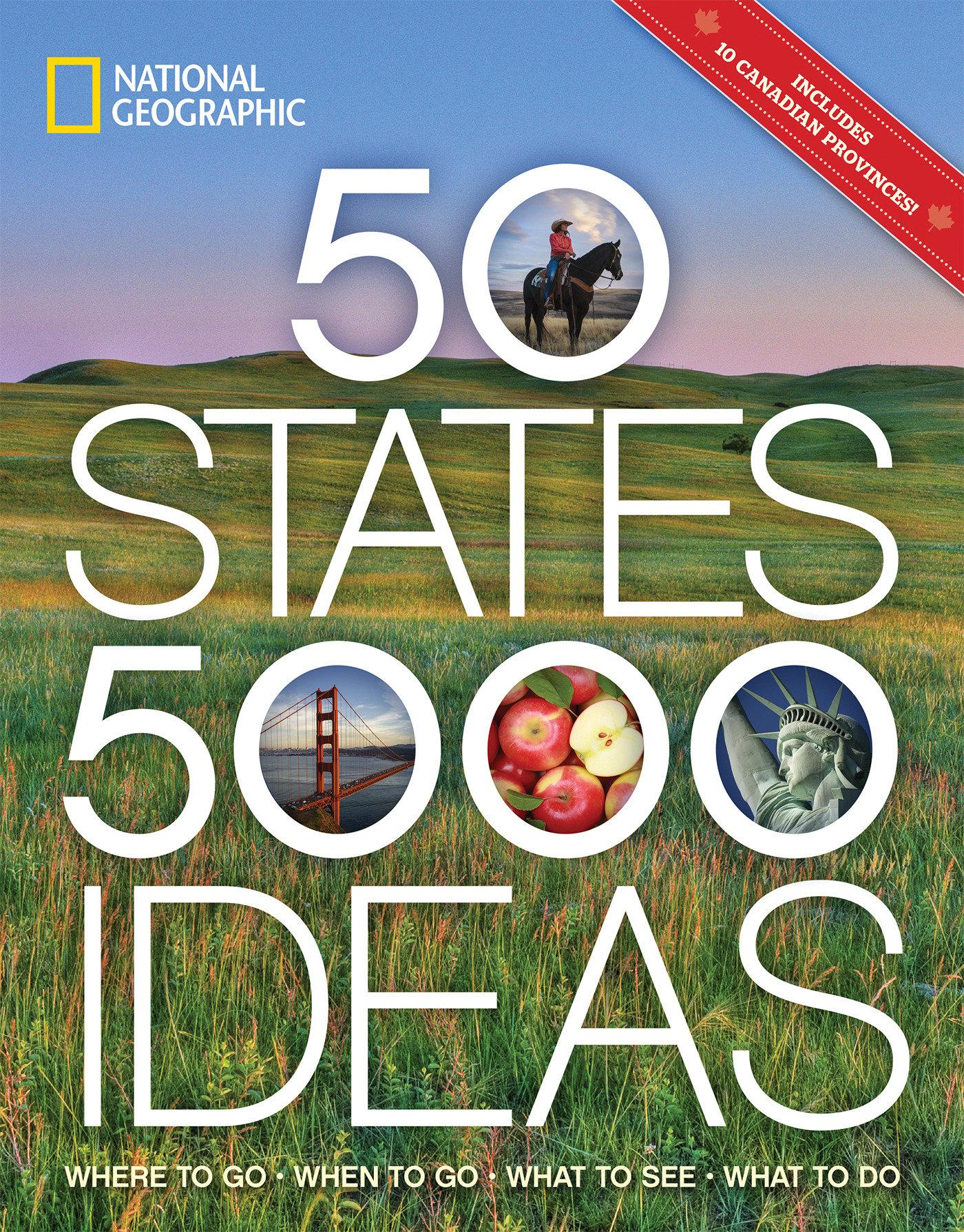 Vorderes Coverbild 50 States, 5,000 Ideas