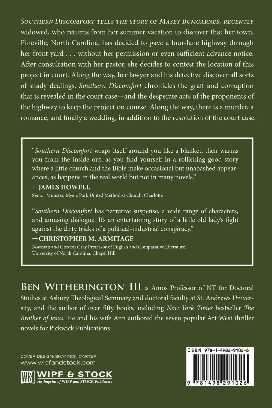 Rückseitencover Southern Discomfort