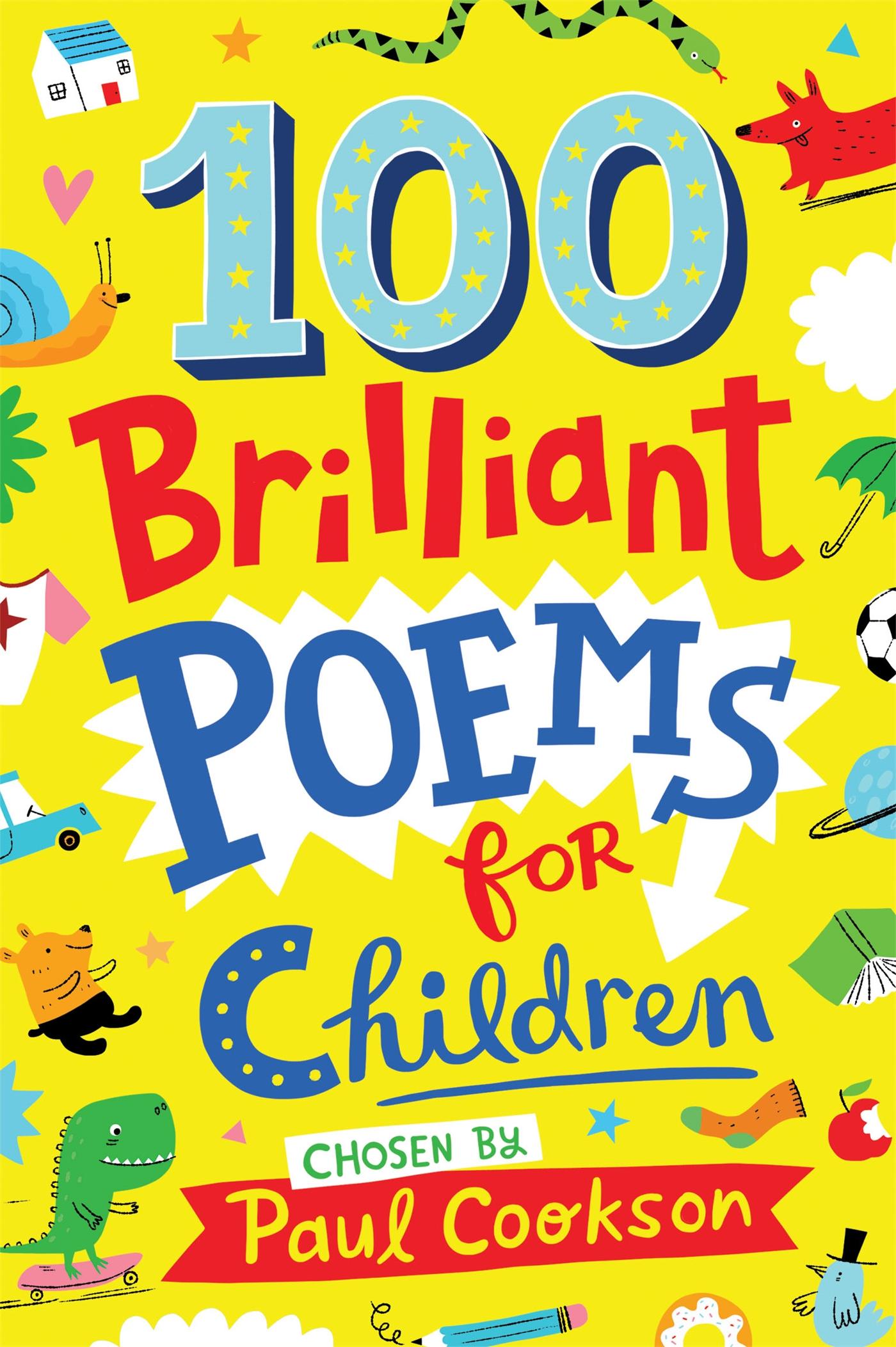 Vorderes Coverbild 100 Brilliant Poems For Children