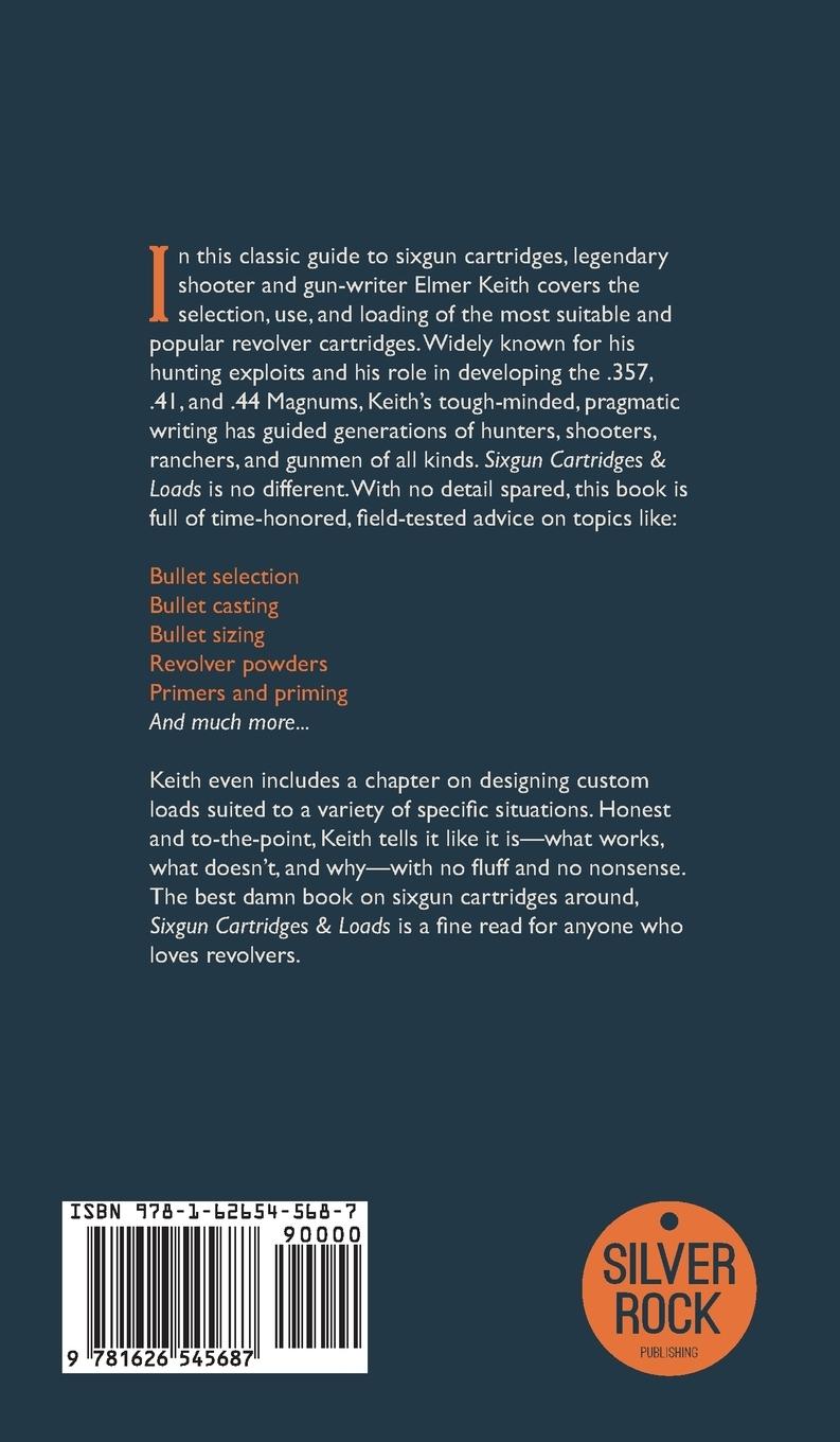Rückseitencover Sixgun Cartridges & Loads