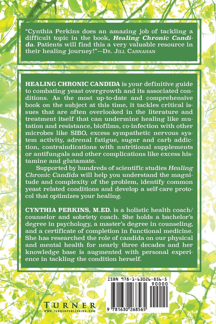 Rückseitencover Healing Chronic Candida