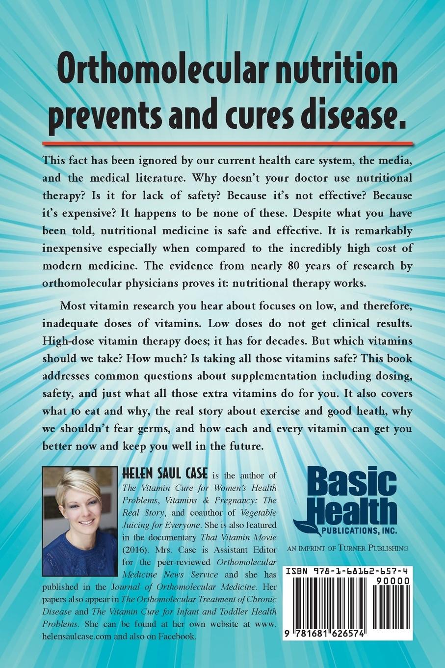 Rückseitencover Orthomolecular Nutrition for Everyone