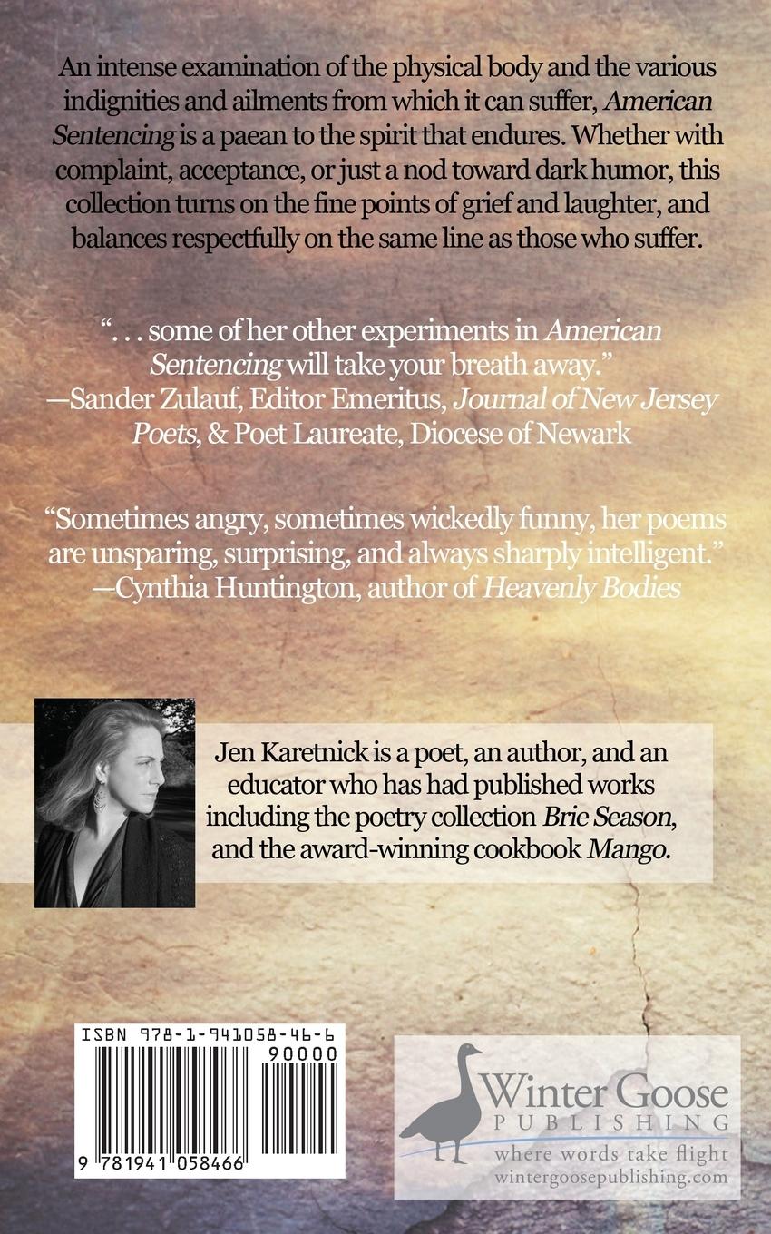 Rückseitencover American Sentencing