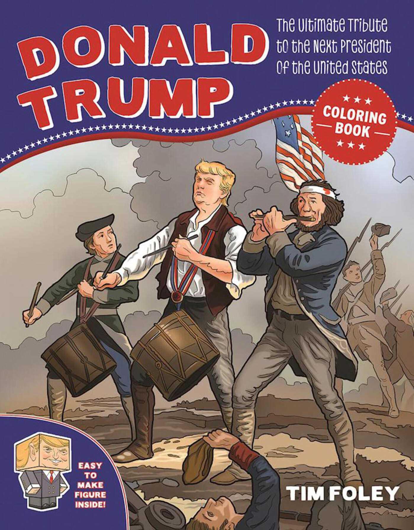 Vorderes Coverbild The Donald Trump Coloring Book