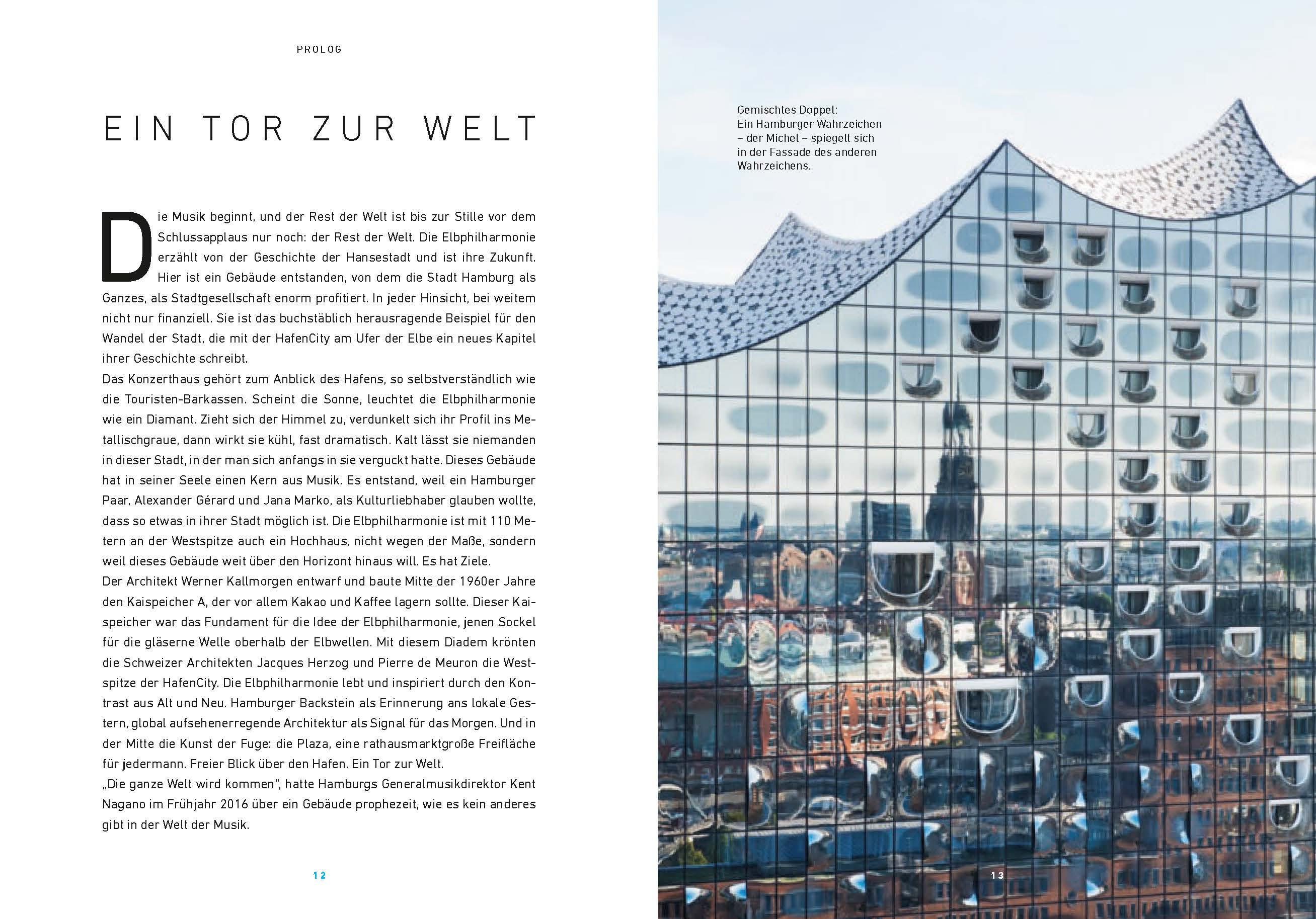 Beispielinhalt (Bild) Elbphilharmonie (Broschur)