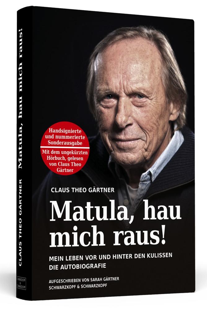 Vorderes Coverbild Matula, hau mich raus! Handsigniert mit Hörbuch, nummerierte und limitierte Sonderausgabe