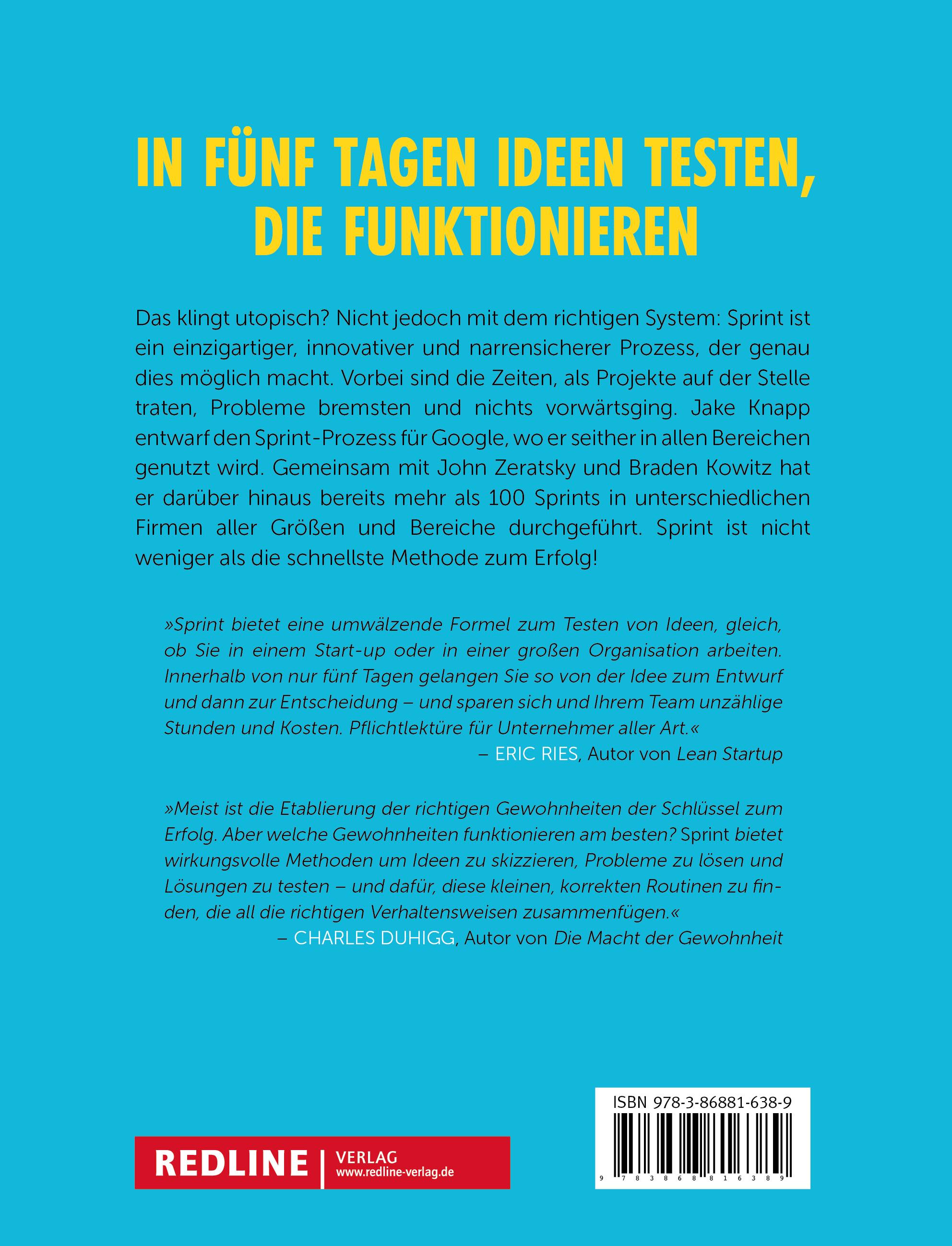 Rückseitencover Sprint